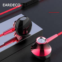 EARDECO Mobile Headphones Wired Headphones 3.5mm Phone Earphone Earbuds Stereo Bass Headphone with Mic Music Headset In Ear 2024 - buy cheap