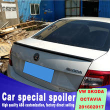 DIY Spray paint for any color for 2015 to 2017 year Volkswagen VW SKODA Octavia by rear trunk spoiler Curve modes wings 2024 - buy cheap