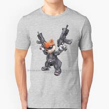 Neoconker T Shirt 100% Pure Cotton Conker Matrix The Heist N64 Rare Black Red Squirrel 2024 - buy cheap