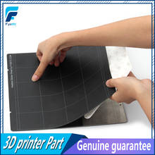 Mais recente impressora 3d embutida, folha de adesivo, preta, prusa i3 mk3 mk52, plataforma de cama quente para prusa i3 mk3 mk2.5 2024 - compre barato