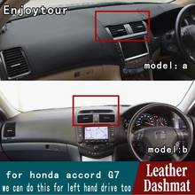 For Honda Accord G2 2002 2003 2004 2005 2006 2007  Leather Dashmat Dashboard Cover Pad Dash Mat Carpet Car Styling Accessories 2024 - buy cheap