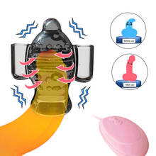 Powerful Men Glans Vibration Trainer Penis Vibrator Male Masturbator Delay Lasting Sex Product Stimulator Adult Sex Toys for Men 2024 - buy cheap