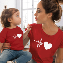 Fashion family matching clothes mom and my T-shirt mother and women mom and my printed T-shirt mom and me clothes 2024 - buy cheap