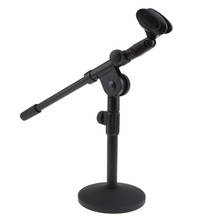 Soporte de micrófono de mesa con Clip de micrófono ajustable para estudio de radiodifusión 2024 - compra barato