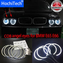 HochiTech для BMW E65 E66 Alpina B7 745i 745Li, сверхяркий Белый светодиодный комплект с ангельскими глазками, 12 В, 12 В, DRL 2024 - купить недорого