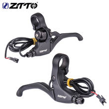 E bike brake lever electric bicycle power off brake lever cable for 22.2mm handlebar lithium battery bar lever 2024 - buy cheap