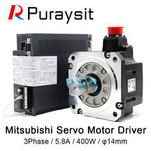 Mitsubishi AC servo motor +Driver Amplifier MR-JE-40C Motor HG-KN43J-S100 Series 400W 2024 - buy cheap
