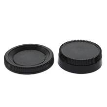 Cámara profesional de alta calidad, 58x22mm, cubierta de plástico negro + tapas de lente trasera para todas las cámaras DSLR Nikon, nueva 2024 - compra barato