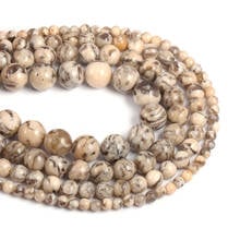 Wholesale Natural Stone Sodium Feldspar Beads Round Loose Beads for Jewelry Making DIY Necklace Bracelet Accessories Strand 15'' 2024 - buy cheap