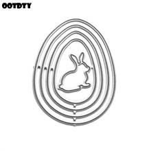 Eggs Rabbit Metal Cutting Dies Stencil Scrapbooking Album Stamp Paper Card Embossing Decor New for 2020 2024 - buy cheap