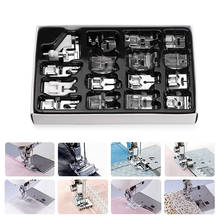 16pcs Sewing Machine Supplies Presser Foot Feet For Sewing Machines Feet Kit Set With Box For Brother Singer Sewing Accessories 2024 - buy cheap