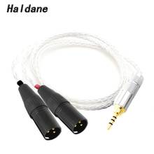 Haldane HIFI 2.5mm TRRS Balanced Male to 2 XLR Male Cable Hi-End Cable for Astell&Kern AK100II AK120II AK240 AK380 AK320 DP-X 2024 - buy cheap