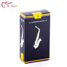 High Quality France Classical Blue Box Eb Alto Saxophone Reeds  Woodwind Instrument Accessories Sax Reed Strength 2.5# 3# 2024 - buy cheap