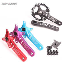 104 bcd mtb bicicleta manivela 170/175mm 30/32/34/36/38/40/42t roda dentada redonda com suporte inferior bb mountain bike manivela conjunto 2024 - compre barato