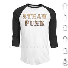 Camisa Steampunk con capucha de manga larga, Steampunk, mecánico 2024 - compra barato