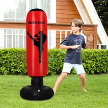 Inflatable Boxing Bag PVC Thickening Boxing Pillar Tumbler Column Punching Bag Kids Adults Training Fitness Equipment 2024 - buy cheap