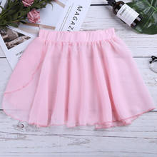 Girls Ballet Dance Skirts KidsBasic Classic Chiffon Pettiskirts Mini Pull-On Wrap Skirt Girls Gymnastic Leotards Wrap Skirts 2024 - buy cheap