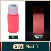 20g Red Luminous Paint Glow in the Dark for Halloween Christmas Party Nail Decoration Art Supplies Phosphor Pigment 2024 - buy cheap