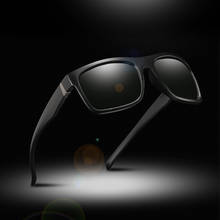 2018 new Men Driving Photochromic sunglasses Men Leisure Polarized Chameleon Discoloration Sun glasses square sunglasses 2024 - buy cheap