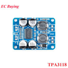 Placa amplificadora de áudio digital tpa3118 60w pbtl módulo de placa de áudio dc 8v-24v 1x60w 1*60w substitui tpa3110 para arduino 2024 - compre barato