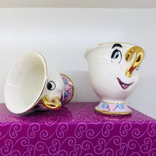 2 Pack Beauty and The Beast Ceramic Mug Mrs. Potts Tea Ceremony Mrs. Archie Cup Personalized Coffee Milk Cup Set Ceramic Mug 2024 - buy cheap