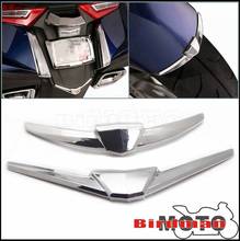 1pc Chrome ABS Plastic Motorcycle Front Rear Fender Tip Case For Honda Goldwing GL1800 Gold Wing GL 1800 2018 2019 2020 2021 2024 - buy cheap