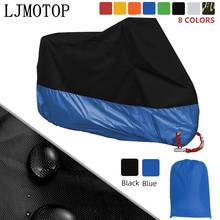 Cubierta protectora Uv para motocicleta, cubierta impermeable a prueba de polvo para Moto, diseño de agujeros de bloqueo interior 2024 - compra barato