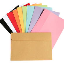 Color Envelope Postcard Packaging,50pcs Vintage Large Envelopes Postcard Letter Stationery Paper Greeting Card Envelope Retro 2024 - buy cheap