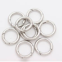 10pcs/lot Silver Color Opening Loop Jump Rings Split Ring Connectors Clasps Dia 13mm 17mm for DIY Jewelry Making Findings 2024 - buy cheap