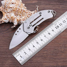 free shipping new product Outdoor camping steel handle mini folding knife portable camping tool Household Fruit knife 2024 - buy cheap