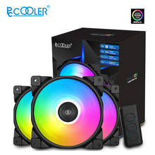 PCCooler-ventilador con disipador de calor para PC, ventilador silencioso de 120mm, RGB, 4 pines, 5V/3 pines, AURA SYNC 2024 - compra barato