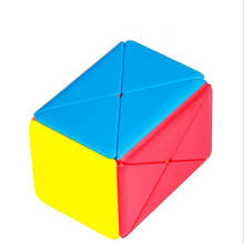 Moyu-cubo mágico Neo de colores para niños, caja con forma de caja, suave, de 3x3x3, para estudiantes 2024 - compra barato