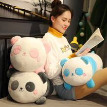 60/85cm dos desenhos animados bonito panda pelúcia brinquedos animais de pelúcia bonecas macio sono travesseiro almofada para crianças crianças meninas presente de aniversário 2024 - compre barato