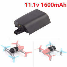 Bateria original para drone parrot bebop 11.1 1600 v, 3.0 mah, 20c, 27 wh, 11.1v lipo, bateria recarregável 2024 - compre barato