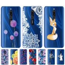 silicon case for xiaomi redmi 8 cases full protection soft tpu back cover on redmi 8 bumper hongmi 8 phone shell bag coque 2024 - buy cheap