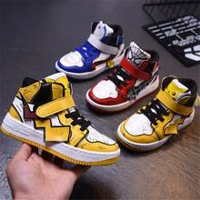 2021 High Quality Cool Children Casual Shoes Hook&Loop Cartoon Sneakers Kids Lovely Sports Girls Boys Boots Tennis 2024 - buy cheap