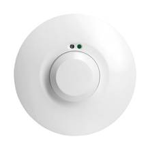 Ceilling-sensor de movimento, radar de 220v, 360 graus, microondas, detector de frequência cardíaca 2024 - compre barato