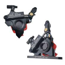 High Strength Bike Disc Brake Front and Rear Caliper Lightweight 140mm Discs Mount Calipers with Bolts 2024 - buy cheap