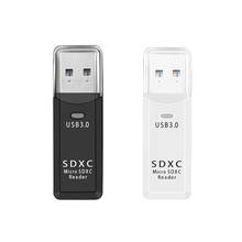 Универсальный 2в1 USB 3,0 двойной слот высокоскоростной адаптер Micro SD TF SD карта памяти для ПК ноутбука компьютера 2024 - купить недорого