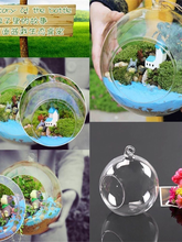 2021 креативная подвесная стеклянная ваза-шар цветочного горшка Террариум контейнер Украшения дома и офиса SEC88 2024 - купить недорого