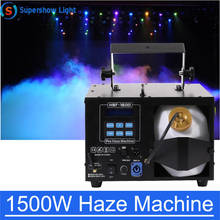 Máquina de niebla de 1500W, nebulizadora de Control DMX512 para discoteca, DJ, fiesta, equipo profesional de escenario 2024 - compra barato