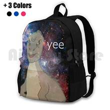 Cosmic Yee Outdoor Hiking Backpack Riding Climbing Sports Bag Yee Dinosaur Prehistoric T Rex Funny Meme Youtube Internet Cosmic 2024 - buy cheap