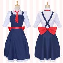Miss Kobayashi Dragon Maid Tohru Cosplay Costume Maid Dragon Dress Uniforms Halloween Party Wear 2024 - buy cheap