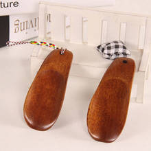 Calzador de zapatos de madera Natural, accesorio profesional de mango largo, para el hogar, artesanía portátil, 1 ud. 2024 - compra barato