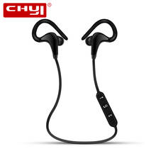 CHYI Blluetooth 4.1 Headphone Wireless Ear Hook Earphone Sport Running Earbuds With Microphone For Huawei Xiaomi Phone 2024 - buy cheap