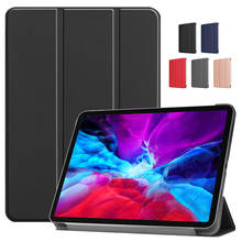 Funda para Apple iPad 12,9 Pro 2020, carcasa delgada con soporte para tableta, ipad pro 12,9 2020, Apple iPad 12 9 Pro 2020 2024 - compra barato