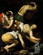 Caravaggio-lienzo de pintura al óleo para decoración del hogar, lienzo de Arte de pared con diseño impreso de San Peter artístico, con diseño de cromado 2024 - compra barato