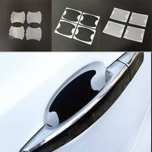 4pcs Car stickers Car Door Handle Scratches Protec For Nissan Teana ALTIMA X-Trail Qashqai Livina Sentra Sylphy Tiida Sunny 2024 - buy cheap