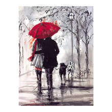 Red Umbrella Couple Walking Diamond Painting Portrait Round Full Drill  Nouveaute DIY Mosaic Embroidery 5D Cross Stitch 2024 - buy cheap