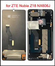 Pantalla LCD Original de 5,99 "para ZTE Nubia Z18 NX606J, repuesto de Sensor de digitalizador con pantalla táctil con montaje de Marco 2024 - compra barato